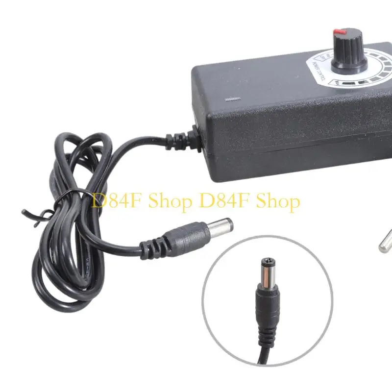 D84F Double Ball Bearing Ventilation Fan 120mm Metal Guard Net and Speed Control Adjustment for Efficient Cooling