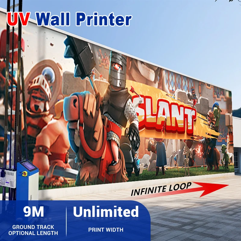 

Large Format 3D Wall Art Printer for Advertising Industry, Compatible with Cement/Plaster Walls, Bulk Order Discount Available