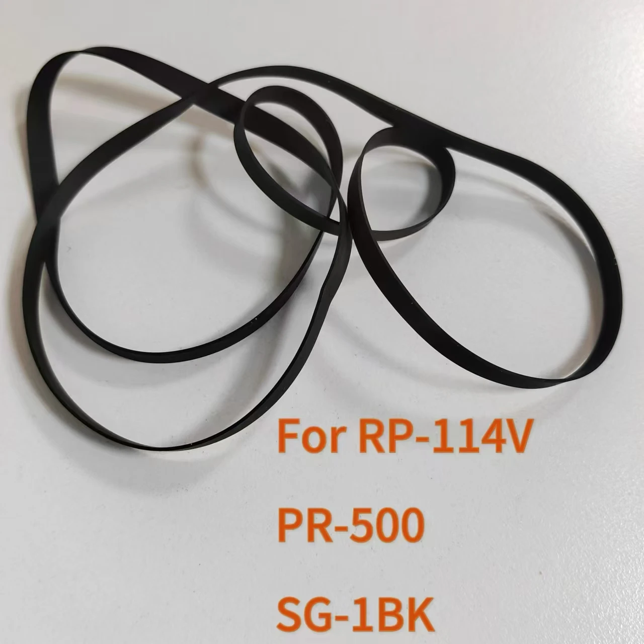 Belt Replacement Apply To SHARP RP-114V  PR-500  SG-1BK Black Turntable Drive Belt