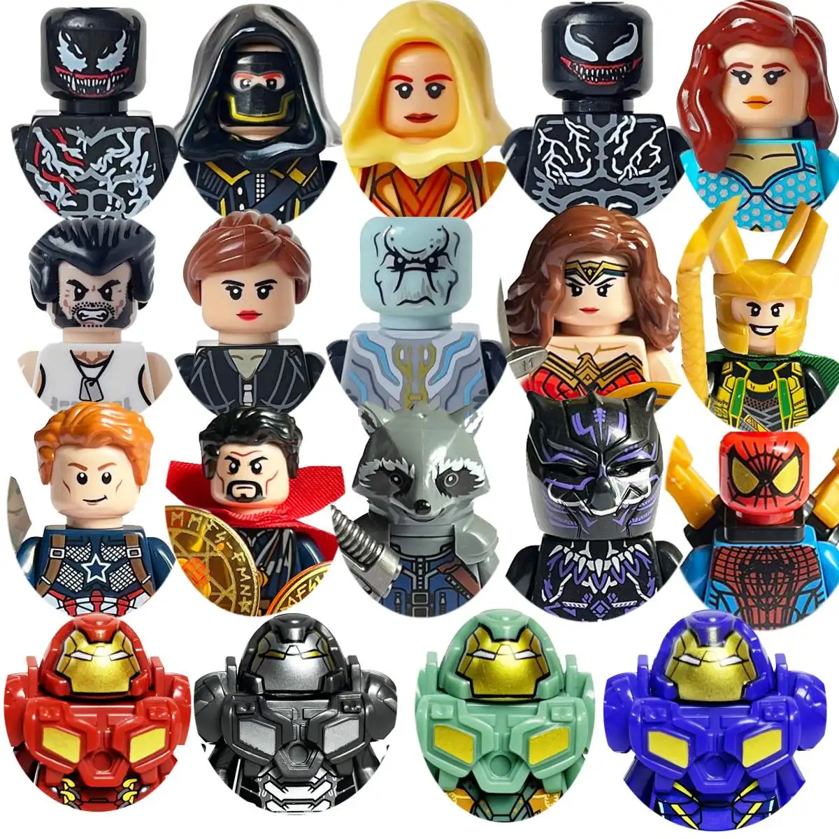 ألعاب مكعبات بناء ديزني مارفل الرجل الحديدي كابتن أمريكا تجميع ألعاب الطوب ألعاب مكعبات تعليمية للأطفال هدايا عيد الميلاد #1