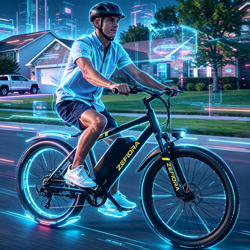 26 Inch UL2849 Certified 750W Electric Bike,Factory Original Adjustable Seat Front Brake,Mini Adult Commuter Ebike Local Shipping