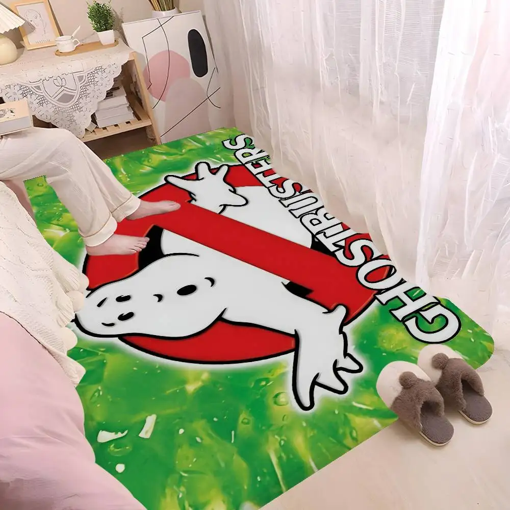 Movie G-Ghostbusters Hallway Carpet Washable Non-Slip Living Room Sofa Chairs Area Mat Kitchen Doormat Area Rug