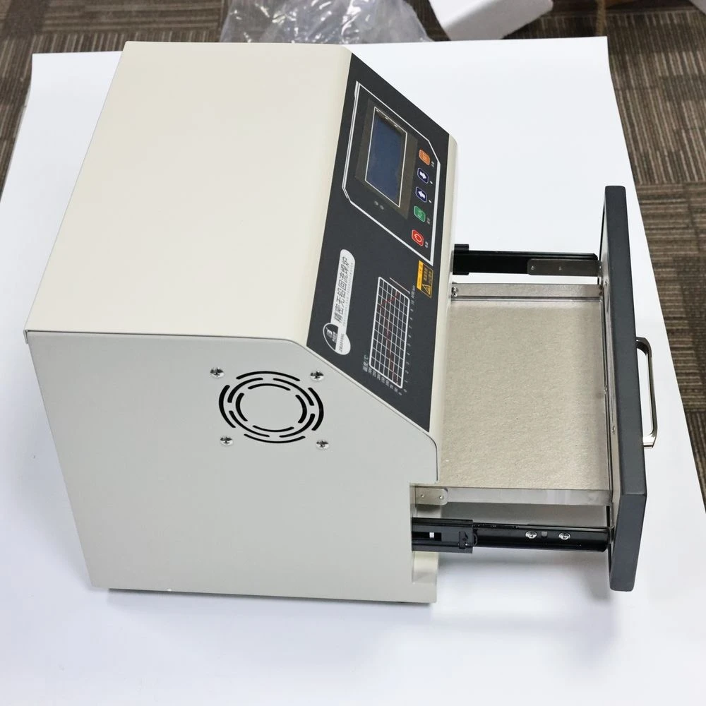 Para producción y procesamiento de lotes pequeños Smt ZB2015HL horno de reflujo de escritorio 700W 200x150mm soldadura de reflujo Smd de aire caliente infrarrojo