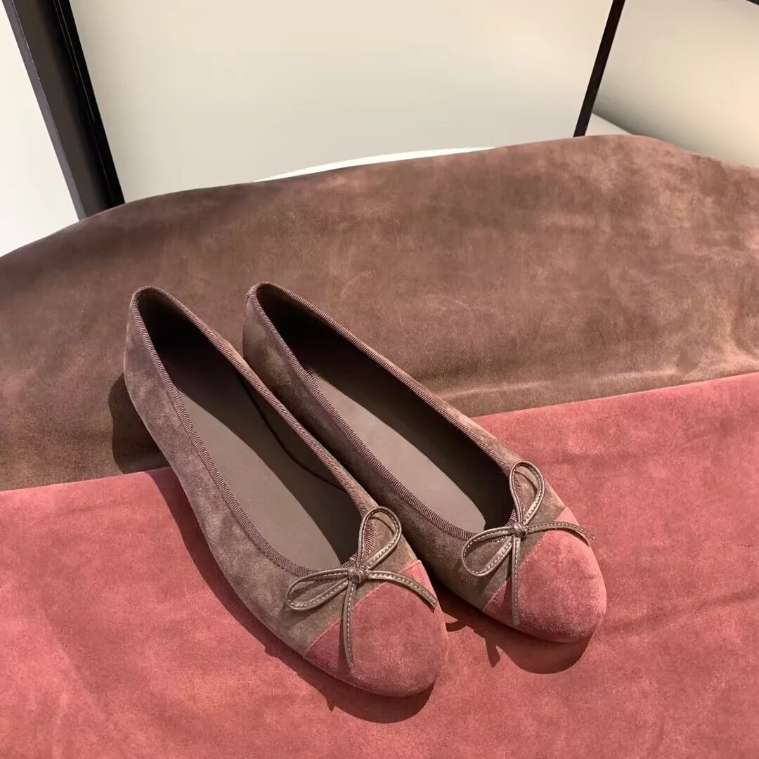 ruyan-vuicr-women's-ballet-flats-leather-version-knot-casual-oes-flat-bot-color-blo-single-oes-for-girls