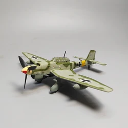 1:100 Scale WWII German JU87 Fighter Jet Military Aircraft Model Diecast Alloy Classic Toy Souvenir Ornament Gift Static Display