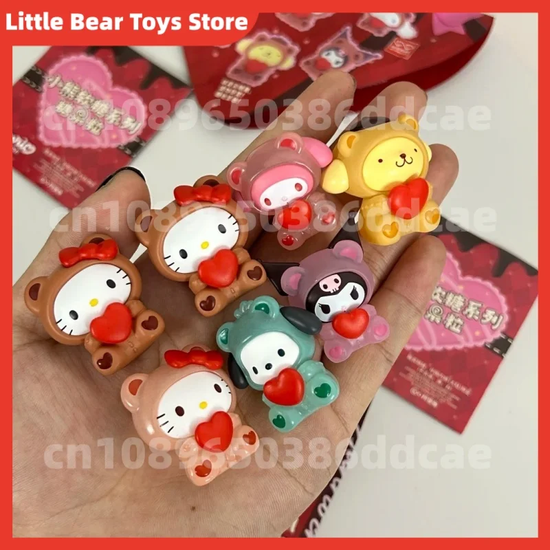 [Genuino] In Magazzino WDWX Nuova Famiglia Sanliou Steam Era Serie Impilabile Cieco Borsa Mini Ornamenti per Bambole Figurine per Ragazze Regali Kawaii