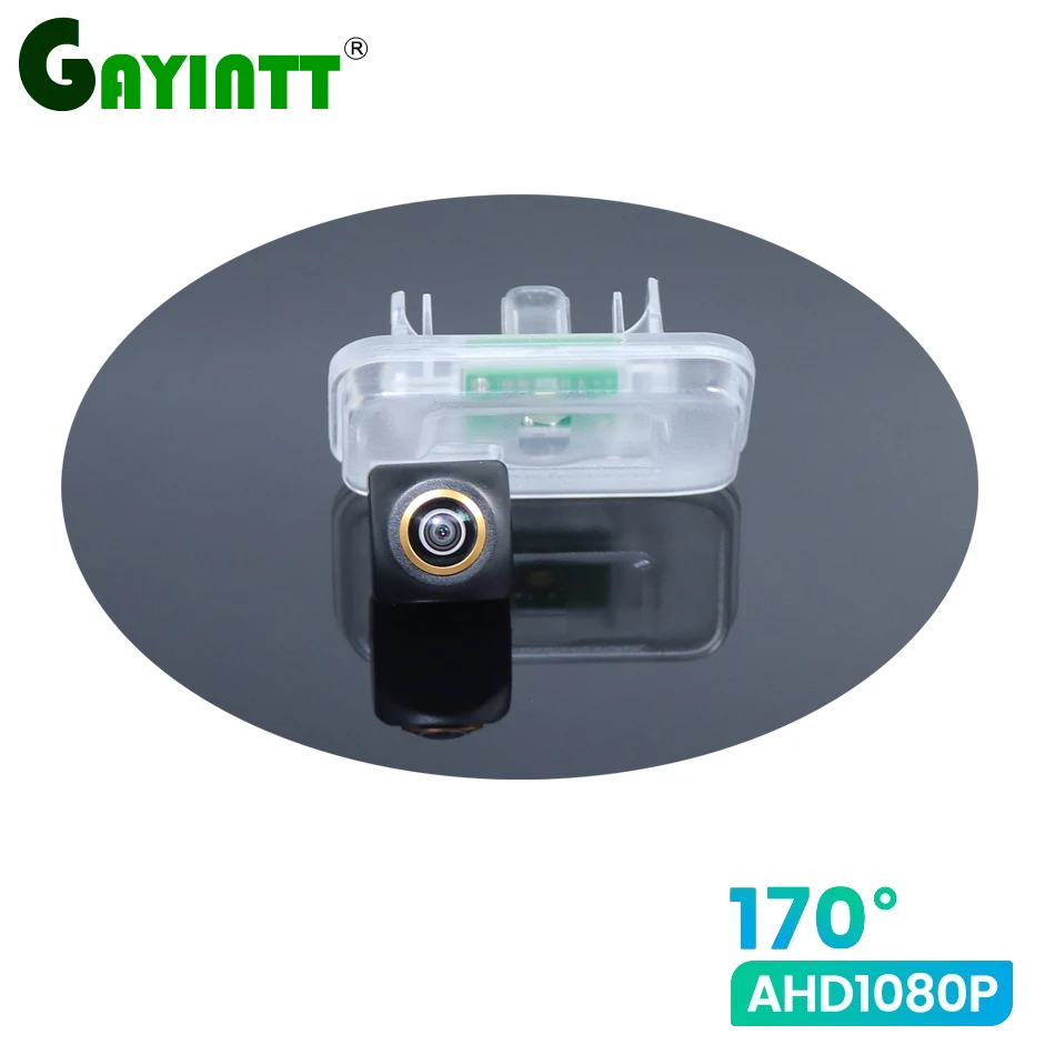 

GAYINTT 170° 1080P HD AHD Car backup reverse camera For Toyota Land Cruiser 200 LC200 2019 2020 2021 Golden Lens Night Vision