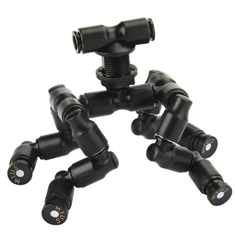 

MIUS 360 Degree Rotatin Fogger Mist Sprinkler Terrarium Nozzle Adjustable Reptiles Greenhouse Irrigation Cooling System Sprayer