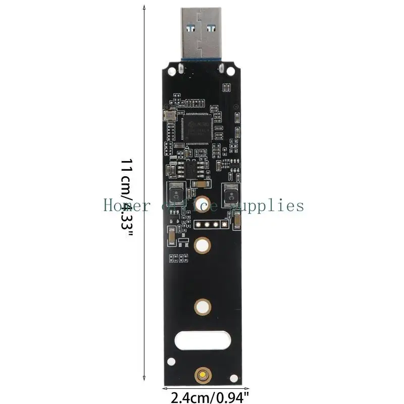 K43B 2 في 1 لـ M.2 إلى USB SSD Dual Board لبطاقة محول M.2 NVME PCIE لـ 2242 2260 2280 NVME لـ M.2