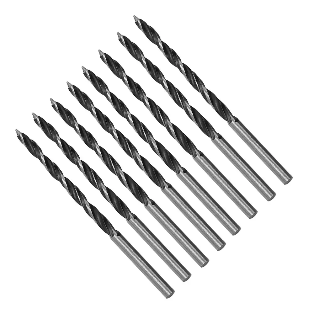 Broca para madera con punta central, cortador de madera, sierra perforadora, herramientas de carpintería para carpintería, broca en espiral, 8 Uds.