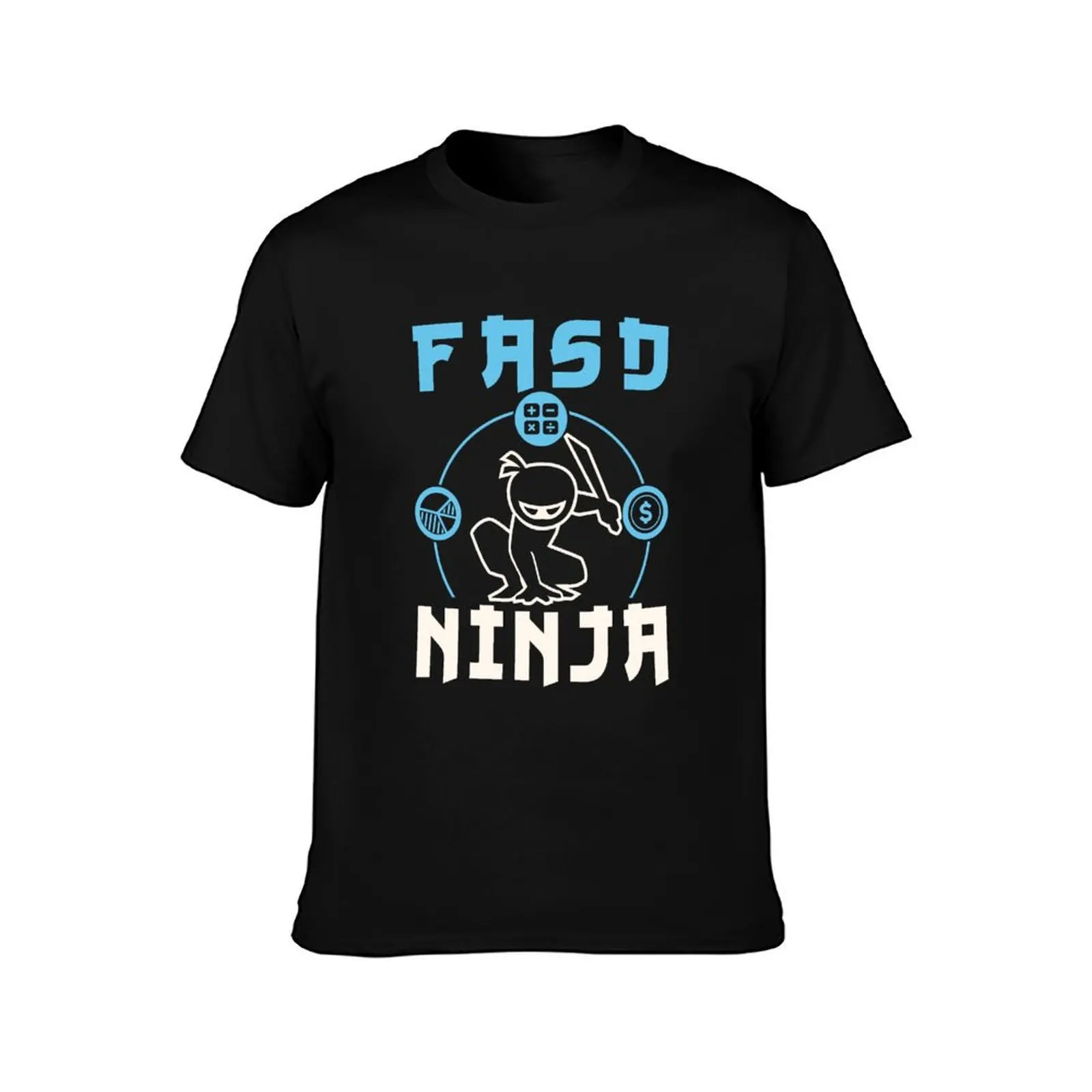 FASD Ninja Finance and Administrative Services Department T-Shirt Breathable Mesh Panel T-Shirt