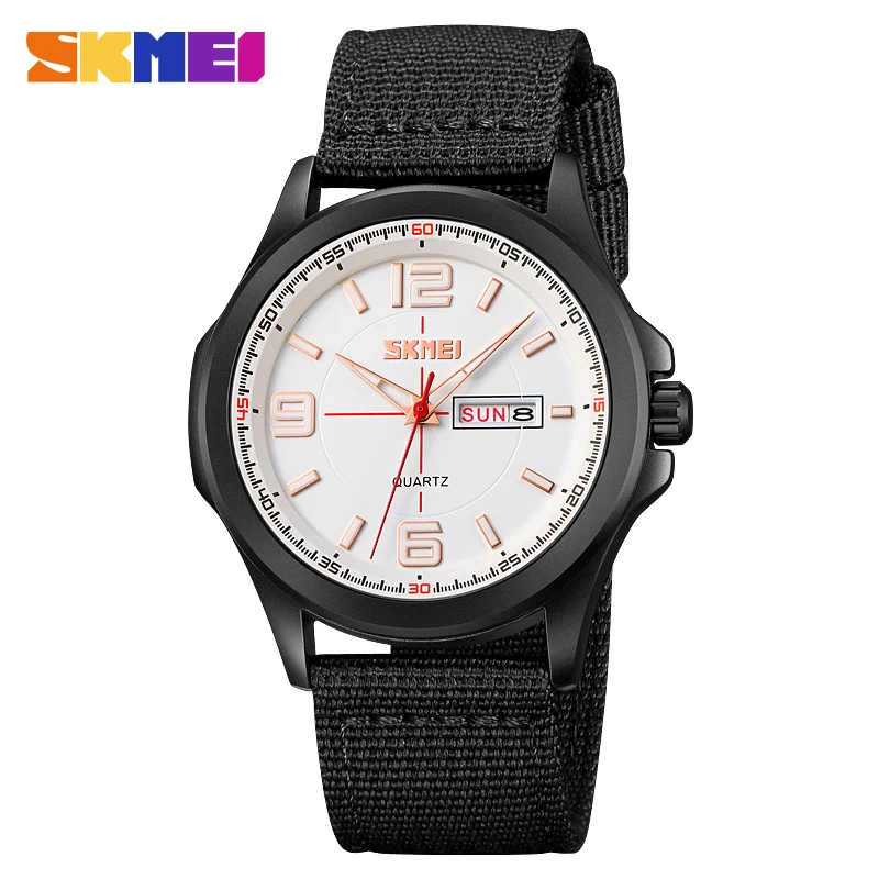 Skmei neue Mode Uhr für Männer Sport lässig Quarz Armbanduhr leuchtenden Zeiger Datum Kalender Luxus wasserdichte männliche Uhr reloj