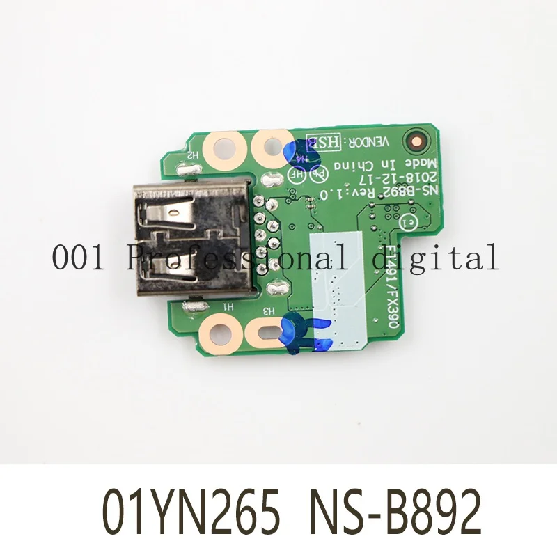 Ns-b892 01yn265 for Lenovo ThinkPad t490s t14s x390 x13 Intel USB board