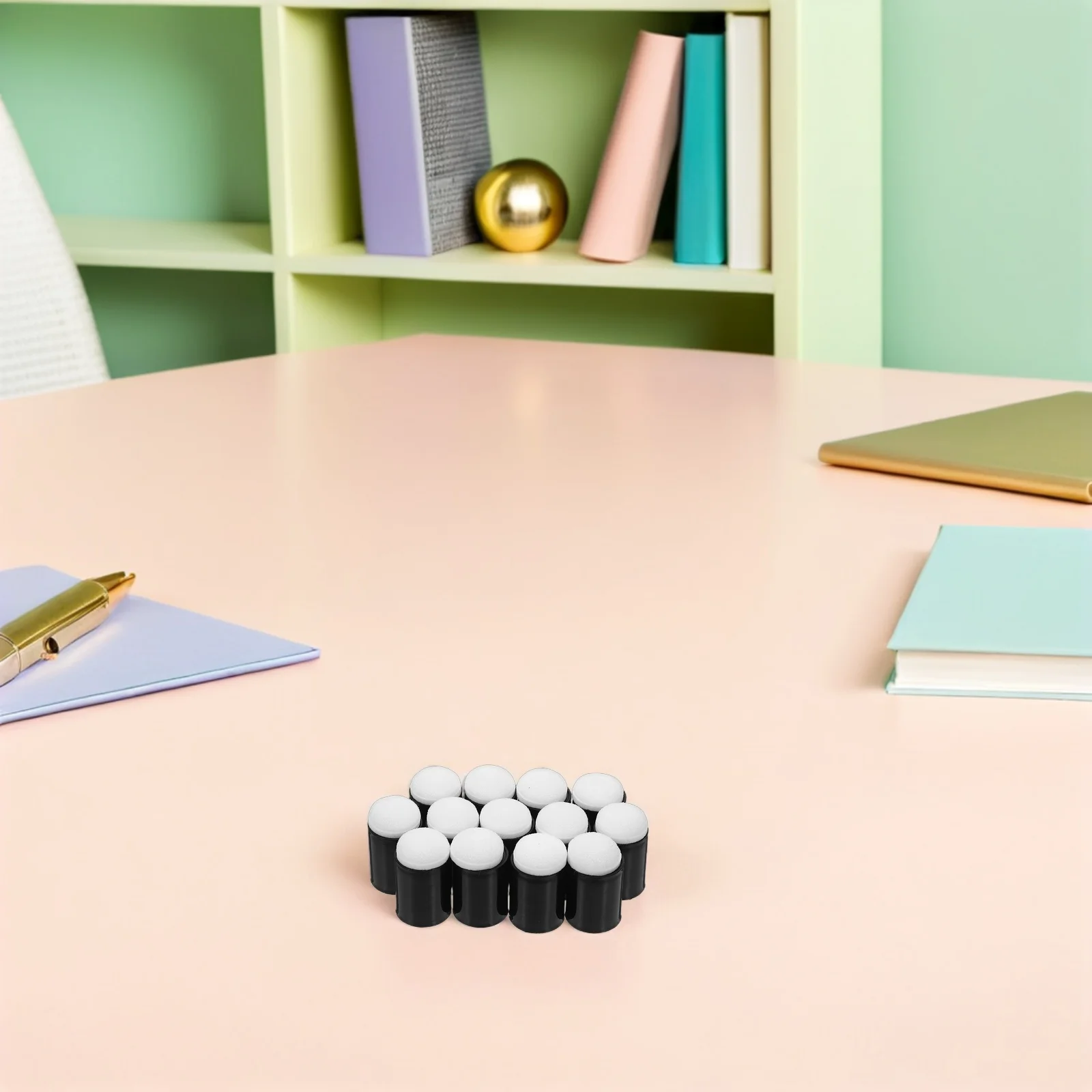 

25pcs Finger Painting Sponge Set Easy Clean Color Control Sponges For Kids Art Craft Diy Drawing Face Paint Applicator Tools