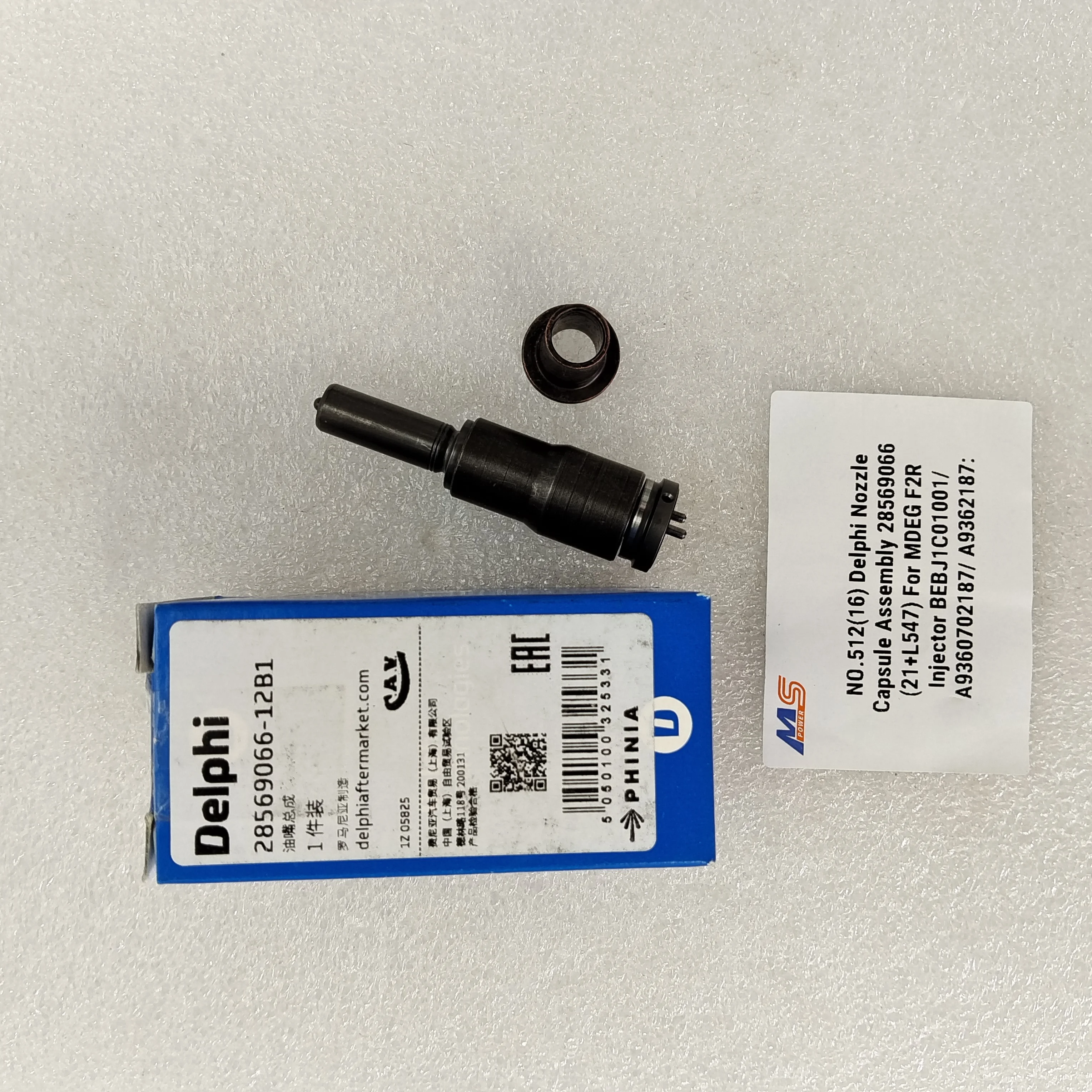 

No.512(16) New Nozzle Capsule Assembly 28569066 For MDEG F2R Injector BEBJ1C01001 A9360702187 A9362187