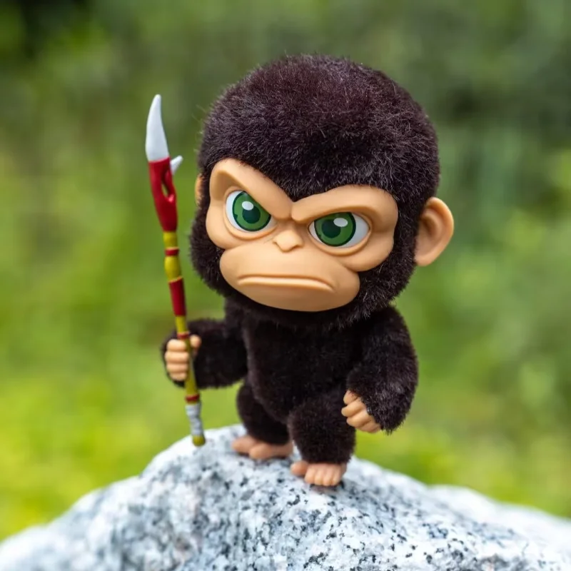 

Genuine Hot Toys Rise Of The Planet Of The Apes Cosbaby Caesar Velvet Hair Version Collectible Figure Kids Birthday Holiday Gift