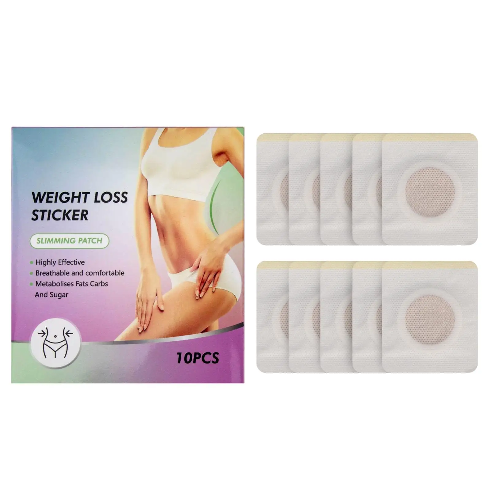 for travel Slimming Navel Patch - Healthy Belly Sticker for Weight Loss