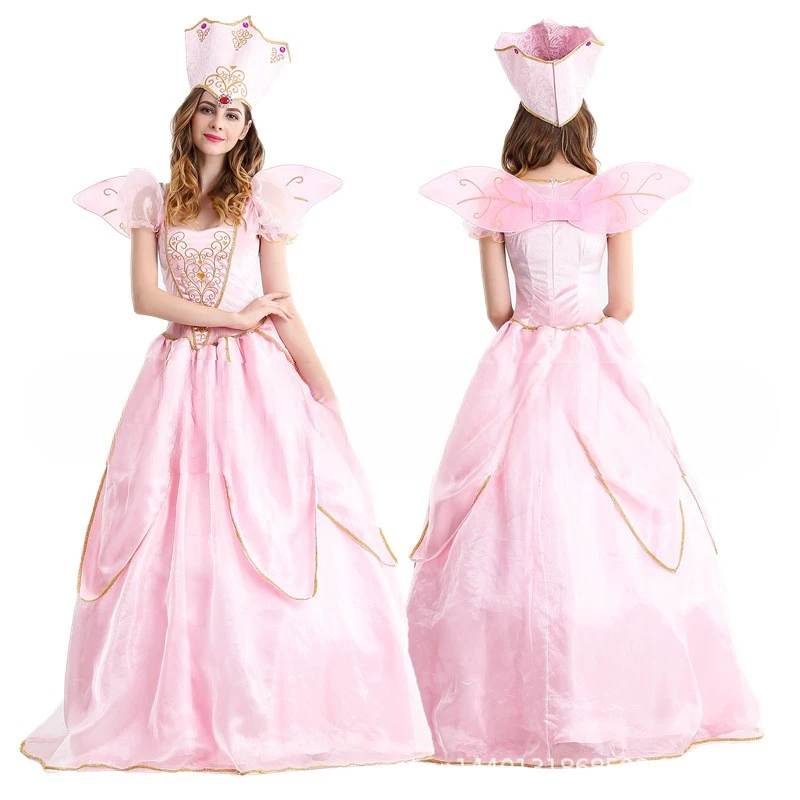 New Fairy Tale Cinderella Pink Fairy Princess Costume Stage Costume Performance Costume