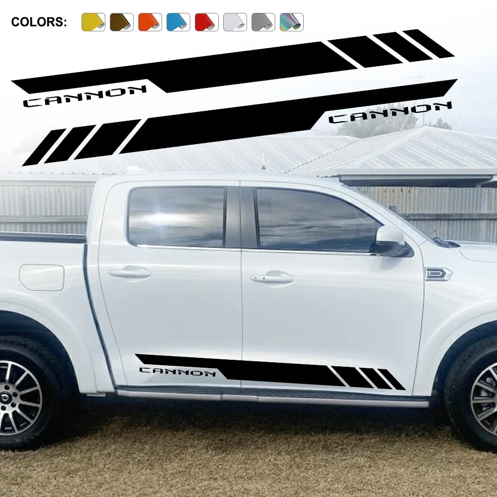 

Pickup Side Stickers For GWM Great Wall UTE Cannon L X Truck Stripes Style Decor Decal Motor Vinyl Cover Auto Tuning Accessories