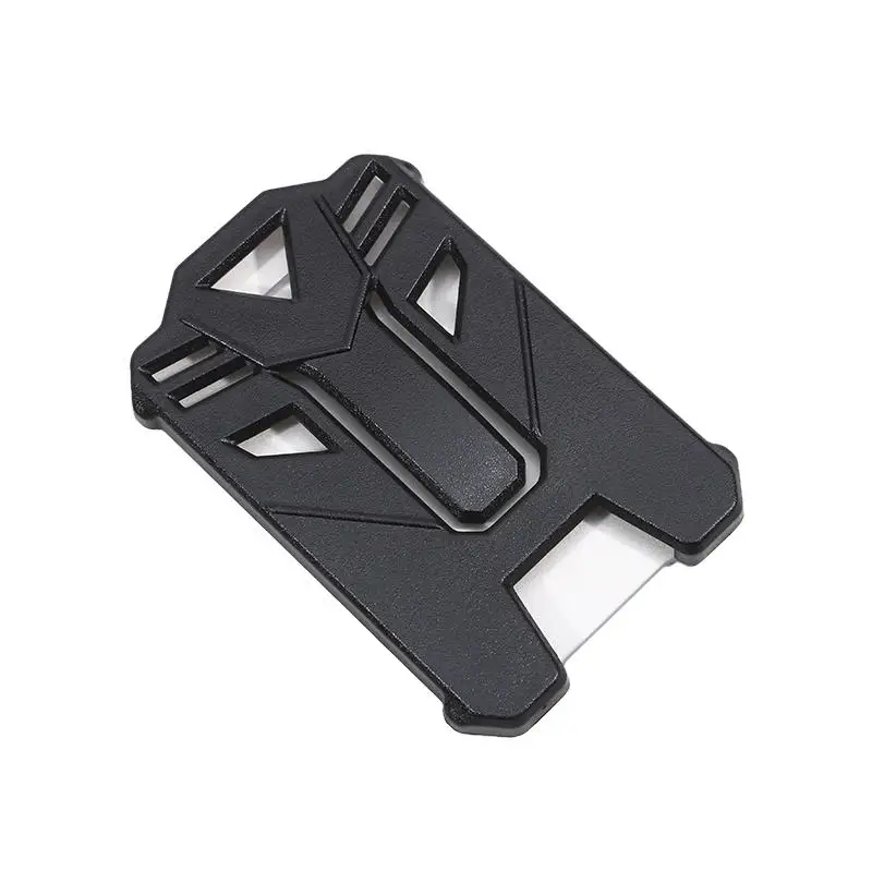 Einziehbarer Ausweishalter und robuster Ausweishalter mit Gürtelclip, taktischer Ausweishalter