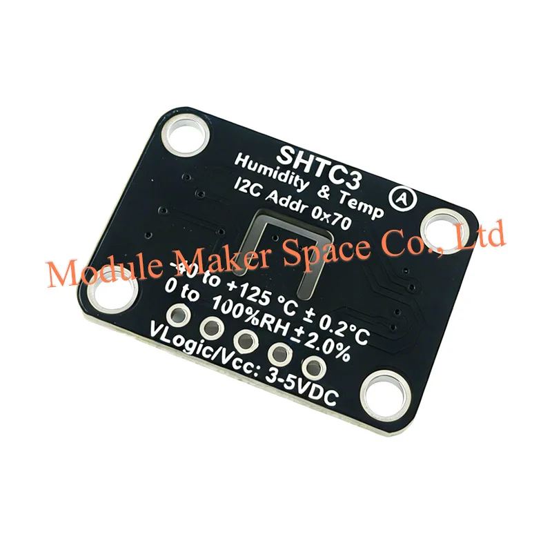 SHTC3 Digital Temperature and Humidity Sensor Module High Accuracy ±0.2°C / ±2% RH, STEMMA QT / Qwiic Compatible, Plug-and-Play