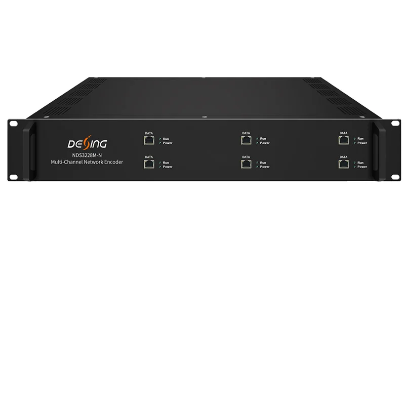 HD Audio Video Encoder 32 40 48 Channel HD MI to Ip Hotel Iptv Catv TV System H264 H265 hevc Internet streaming HD Encoder