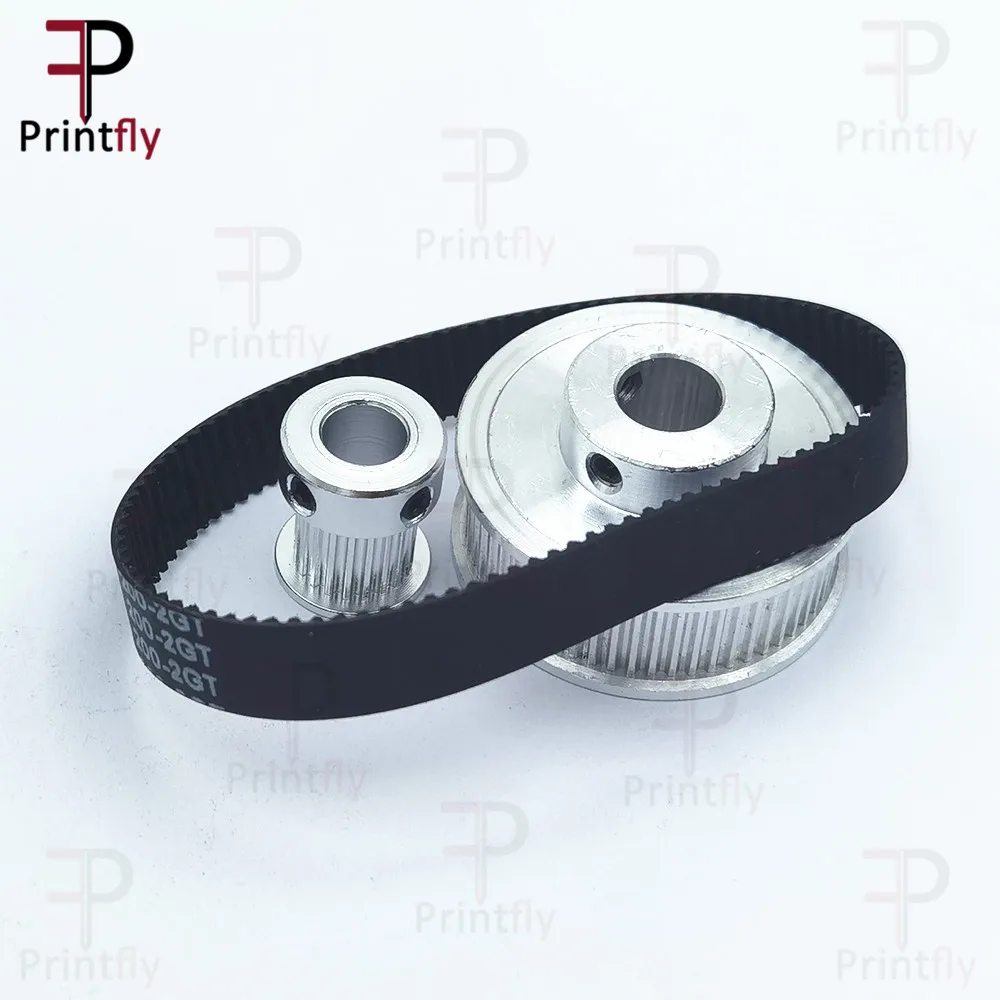 Printfly GT2 Timing Belt Pulley 60 teeth 20 teeth 5mm/8mm Reduction 3:1/1:3 belt width 6mm 10mm for 3D printer accessories