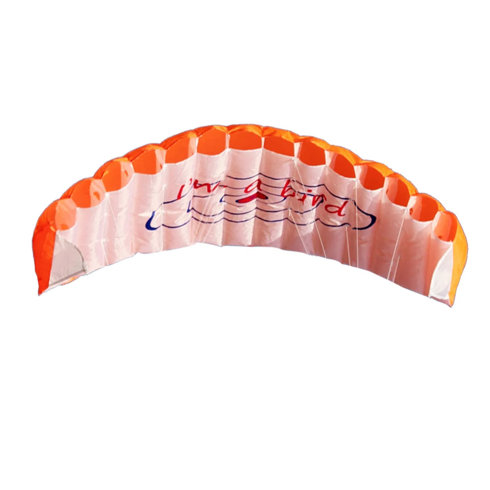 Line Power Kitesurf คุณภาพสูง Double Line Parachute Kites Professional ขนาดใหญ่ 1.4 m สําหรับชายหาดสนุกกลางแจ้งสําหรับผู้ใหญ่เด็ก