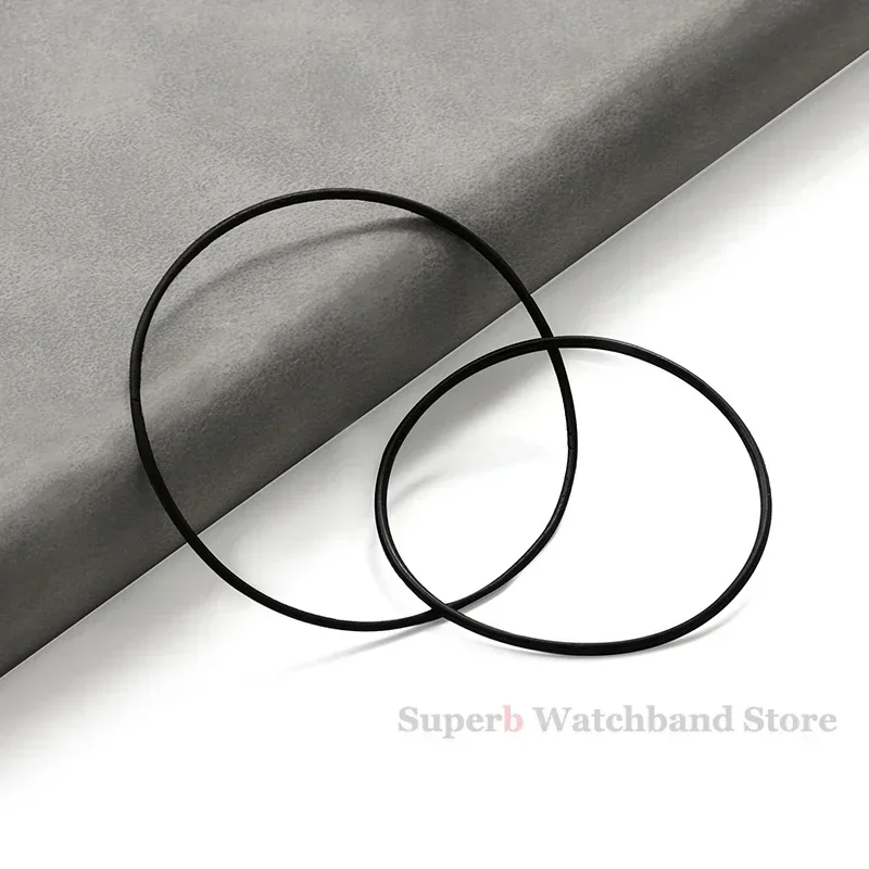 Uhrendichtung, Fett, Uhrengehäuse, Gummi, wasserdicht, O-Ring-Dichtung, 0,5/0,6 mm, ölbeständiges Uhrenreparaturwerkzeug, 1 Box für Uhrmacher
