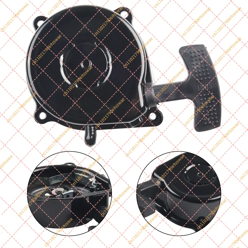 Aluminum Alloy Starter Recoil Assembly, Compatible for  Suzuki LT50 Quadrunner 50 ATV (1983-1987)
