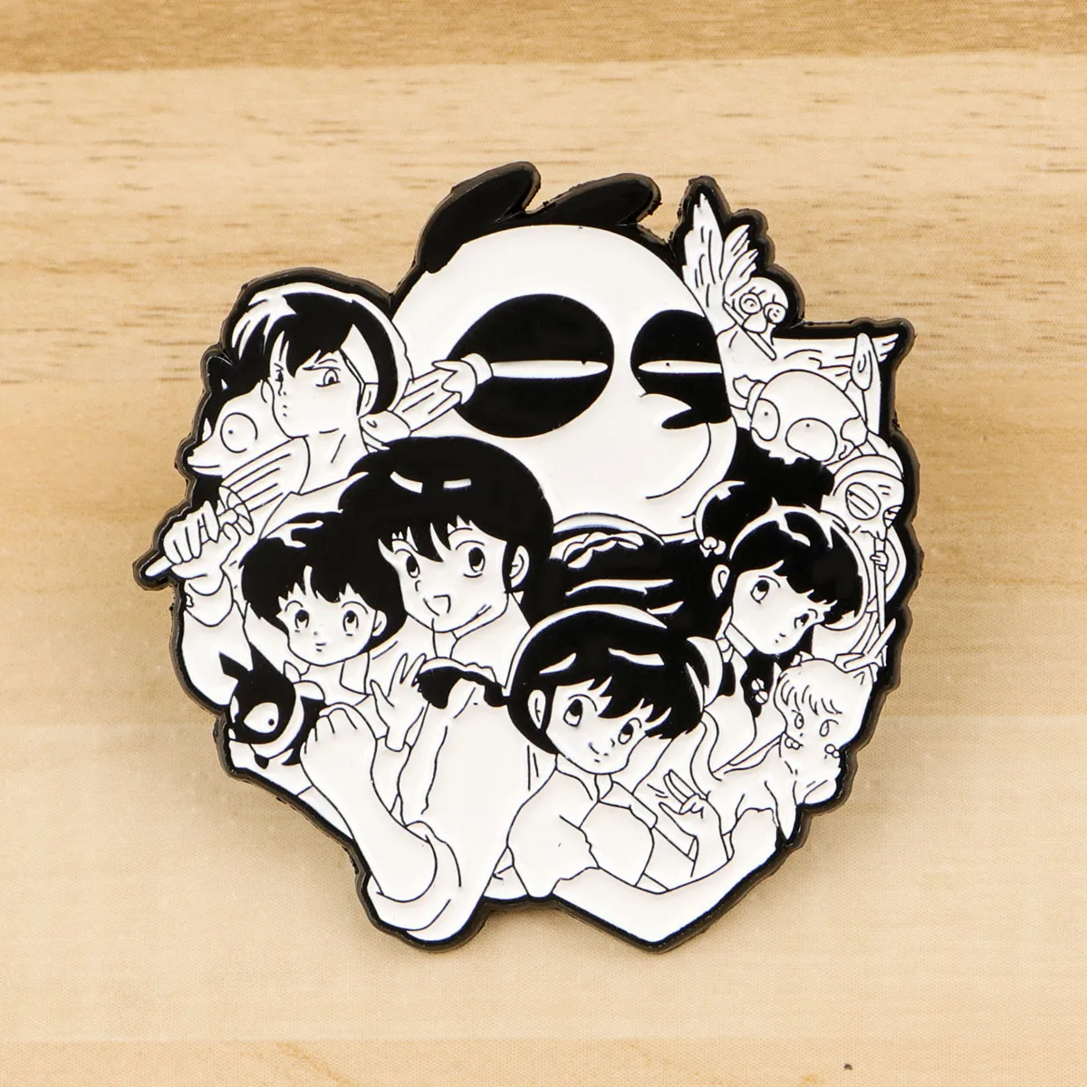 Manga Girl Enamel Pin Badges on Backpack Brooch for Clothes Hat Lapel Pins Anime Jewelry Cosplay Accessories Toys Gift