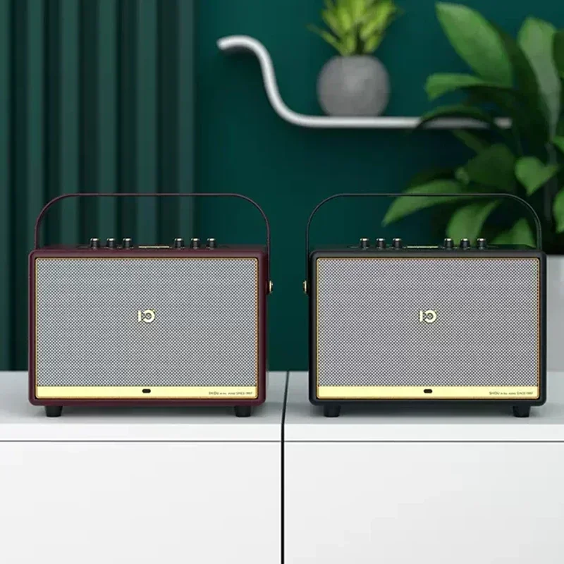 

Новая портативная настольная Bluetooth-колонка с деревянным корпусом, экологичная, с умным стереозвуком и мощным басом (сабвуфер)