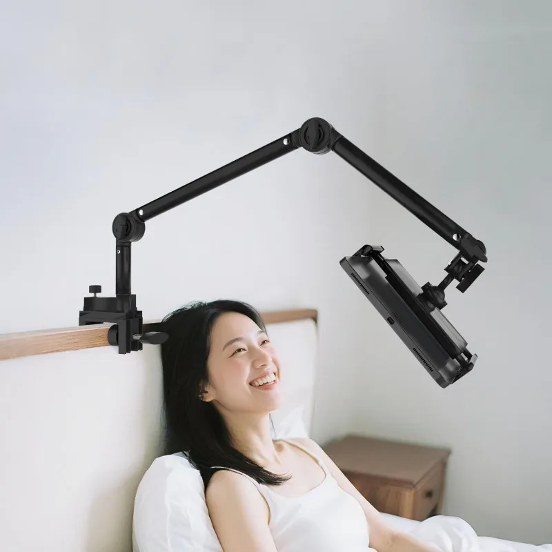 2026 New Lazy Bed Phone Holder Universal Tablet iPad Cantilever Bracket for Live Streaming Watching Video