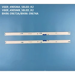 LED Strip for Samsung UE49MU6405U UE49KU6405U UE49KU6449 UE49KU6510U UE49MU6405 UE49MU6670U