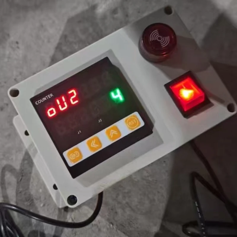 12V/24V/220V Electronic Rolling Wheel Digital Length Measuring Device Automatic Coder Meter Counter for Precision Measurement