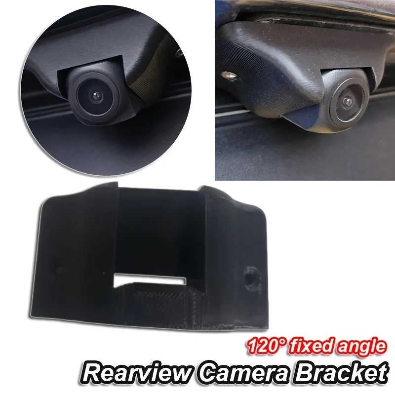Car Rearview Camera Mount 120° Fixed Angle Design Universal For Reverse Camera Secure Installation Waterproof Durable Auto Truck