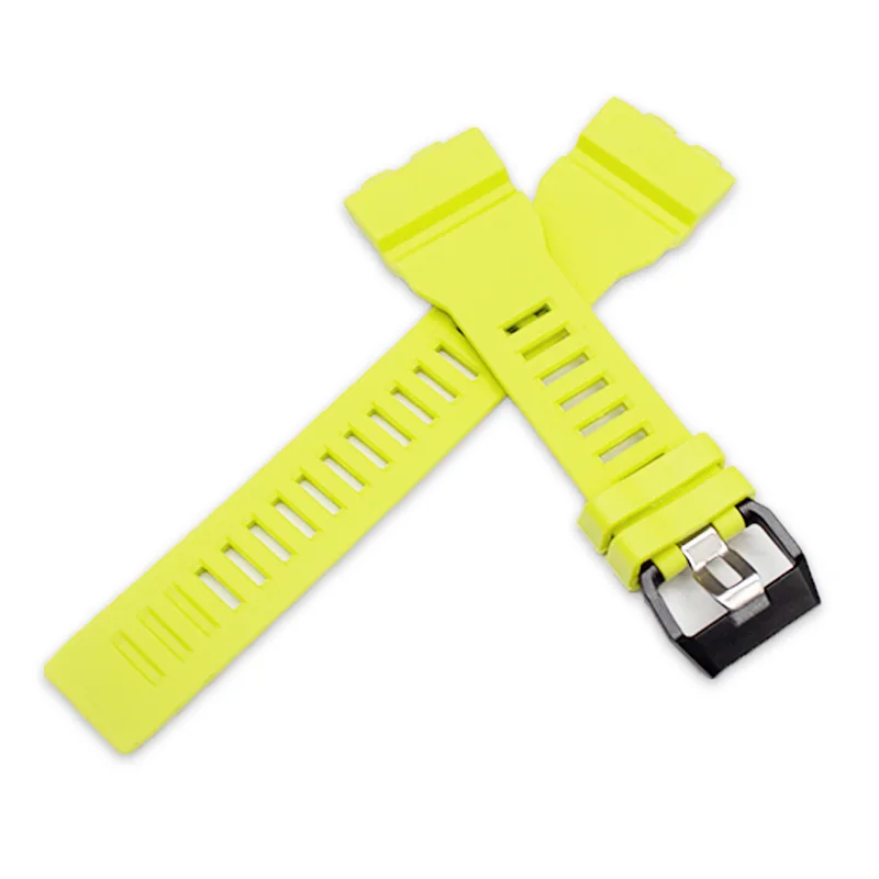 GBA-800-2/-7 حزام الراتنج GBD-800/800UC حزام رياضي ملون 5554/3464 حزام الساعات جزء ساعة مخصص لساعة كاسيو G-SHOCK gbd gba800