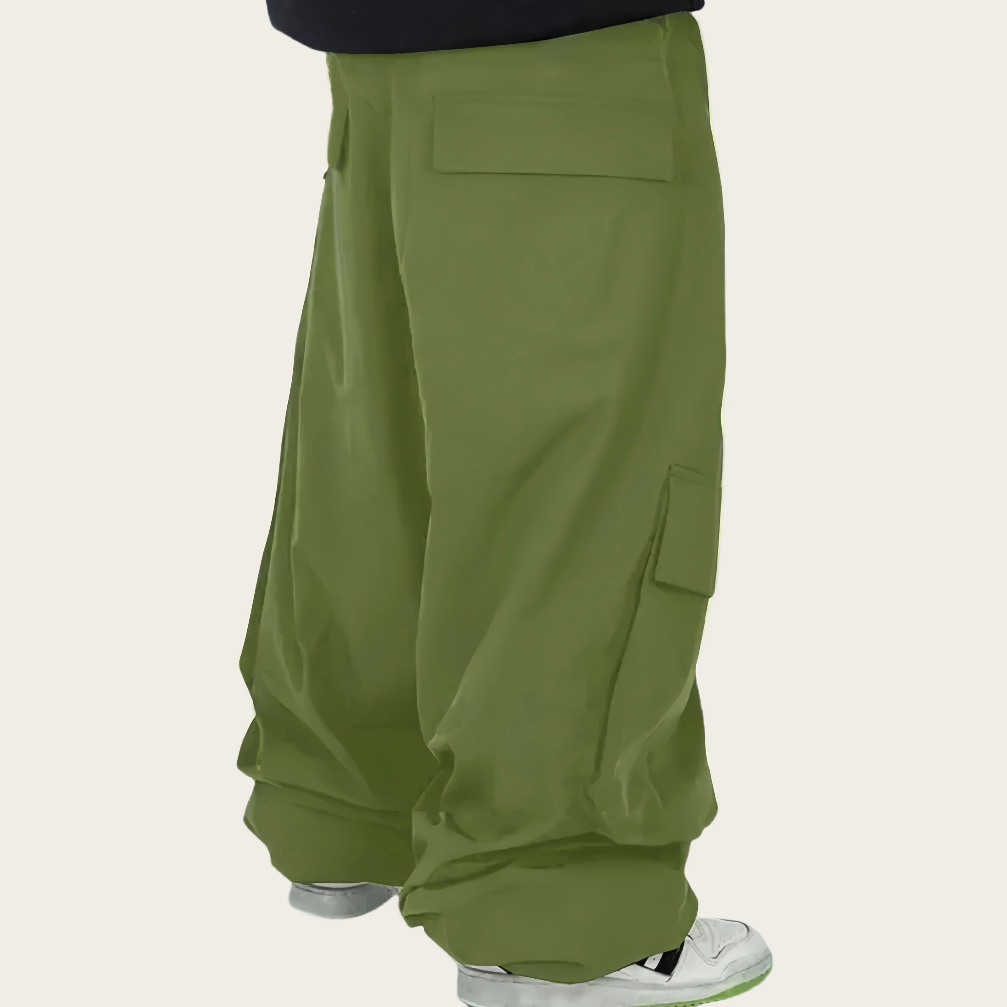 2025 Male Cargo Ski Pants Winter New Loose Skiing Baggy Pants Men Warm Snow Bib Overall Clothes 3L Waterproof Snowboard Trousers