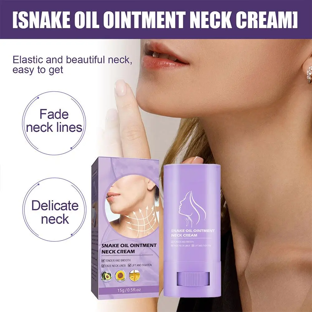 Huile naturelle pour salle de bain, 15g, crème raffermissante pour le cou, déformable, raffermissante, blanche, hydratante, soin, S V6y4