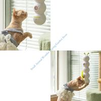 C9GC Intelligent Kitten Teaser Motion Activated Swingable Prey Tail Teasing Cats Toy