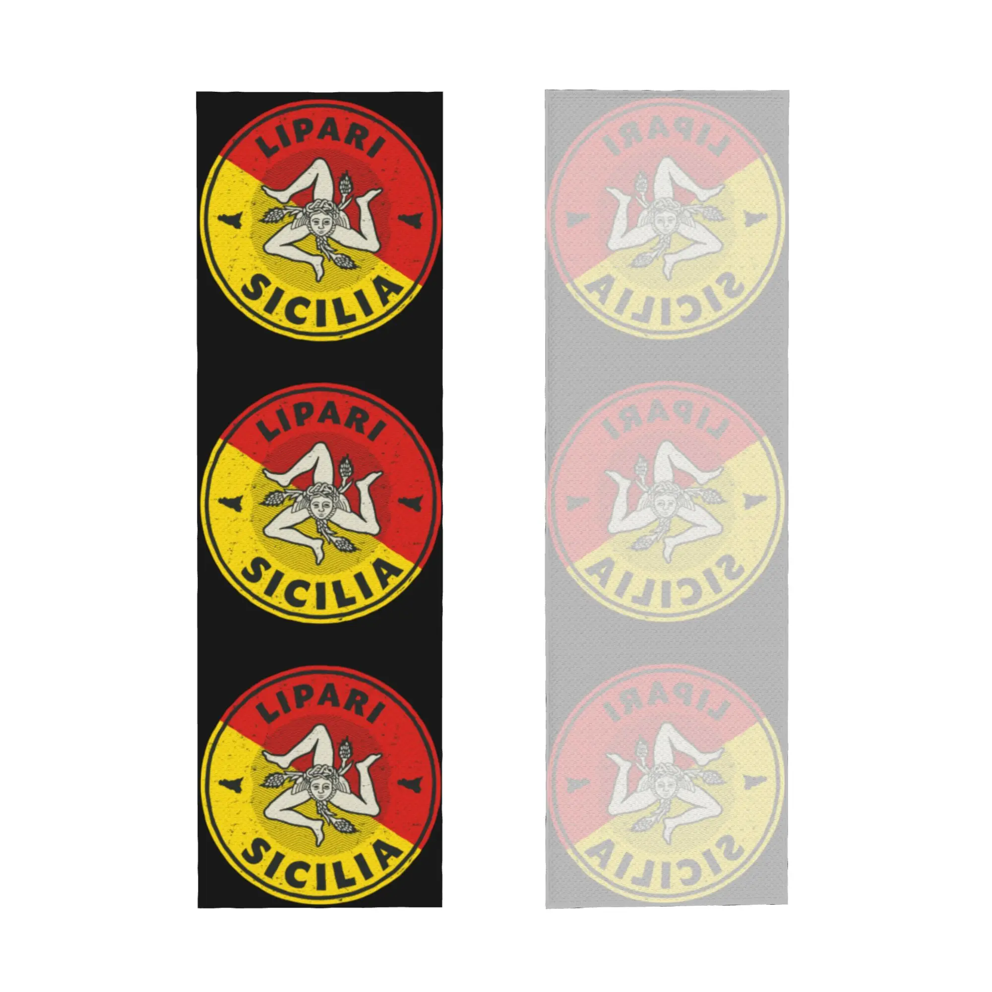 Italian Island Sicily Flag Towel Quick Dry Sicilian Bandiera Super Soft  Running Towels