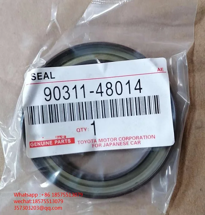 For TOYO TA 90311-48014 Crankshaft Front Oil Seal 90311 48014 Toyota Motor Sealing Ring TOYOTA GENUINE PARTS BH4214E