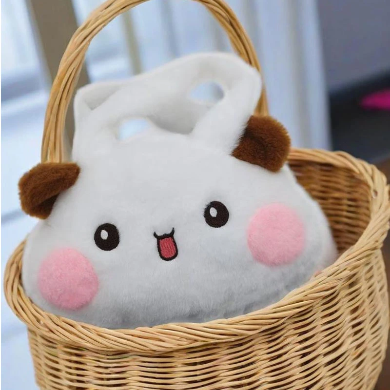 かわいい Bubu Dudu ぬいぐるみハンドバッグ Yier パンダバッグソフトかわいいシロクマ小さなぬいぐるみ財布素敵な漫画の人形の誕生日ギフト