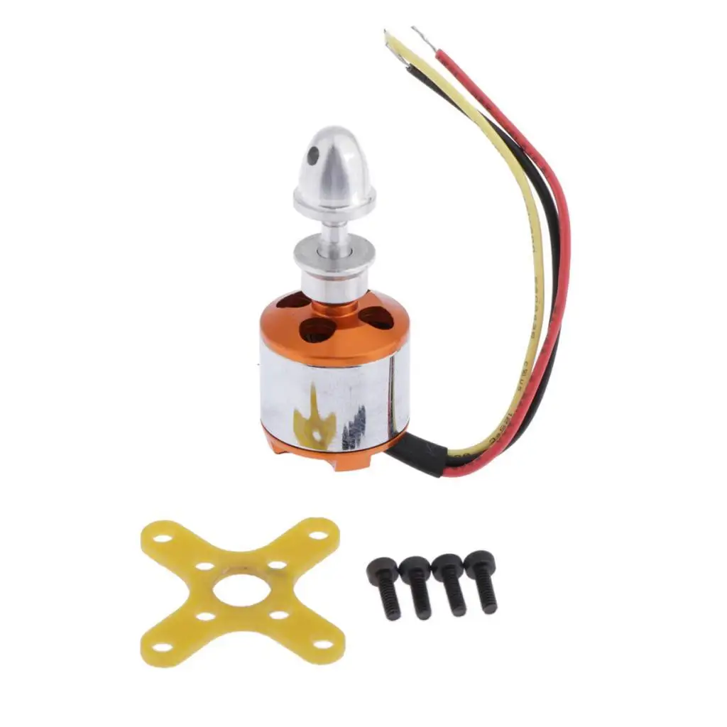 Silnik bezszczotkowy A15200kv typu outrunner 13T do quadcoptera RC KK