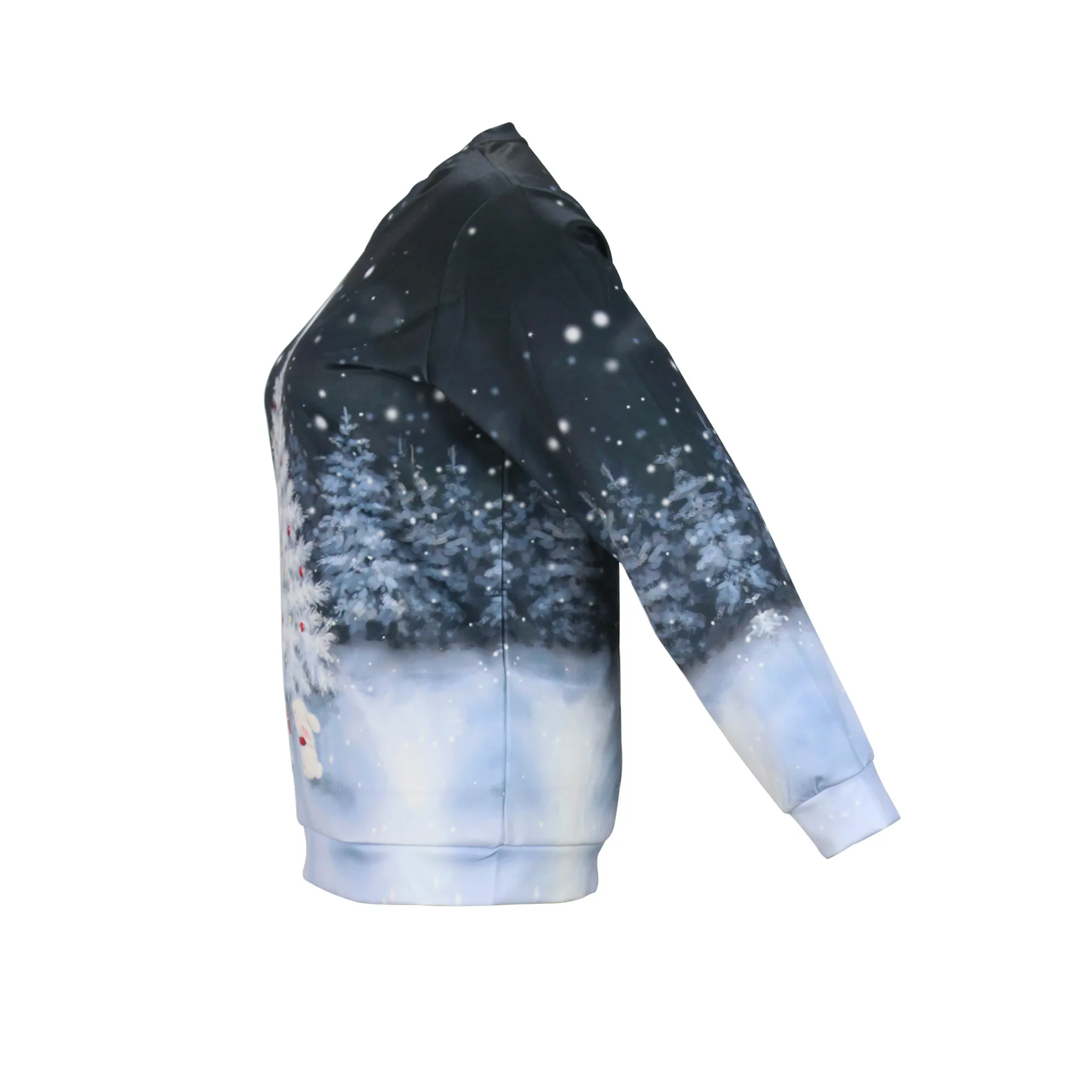 Lässige Pendlerjacke für Damen in Übergröße, modisch, Frühling, Herbst, Winter, Weihnachten, Joker-Pullover für europäische und amerikanische Märkte