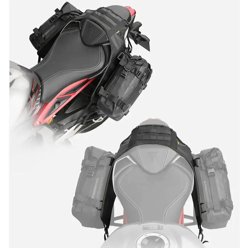 

Основание седельной сумки для мотоцикла Rhinowalk подходит для универсальной сумки на заднее сиденье двигателя, установка багажника, боковая сумка, аксессуары для мотокросса