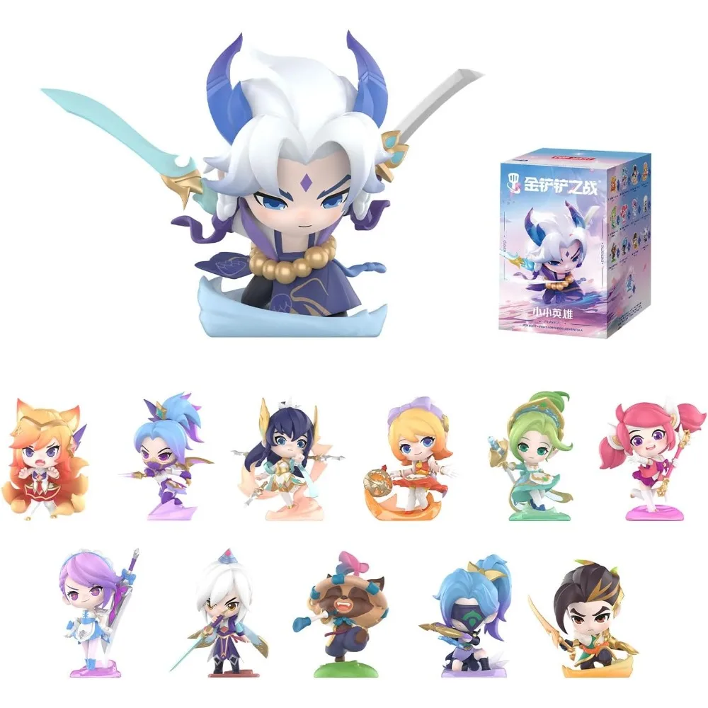 

Фигурки MART Fight for The Golden Spatula Chibi Series, фигурки слепых коробок, фигурки случайного дизайна, коллекционные игрушки