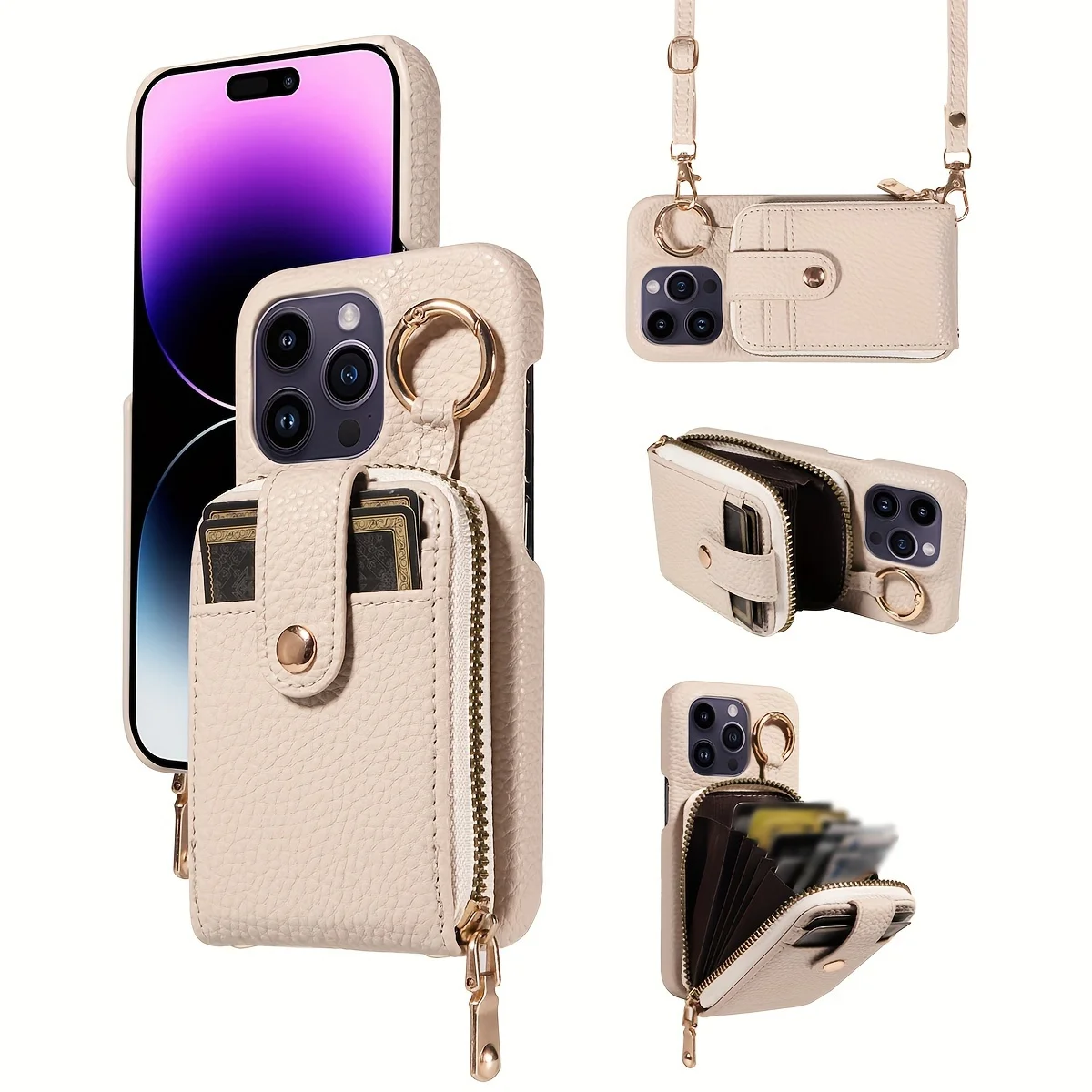 PU-Leder Handyhülle für Samsung Galaxy S26 S25 S24 S23 S22 S21 S20 FE Plus Ultra Multifunktions-Ringhalter Handycover