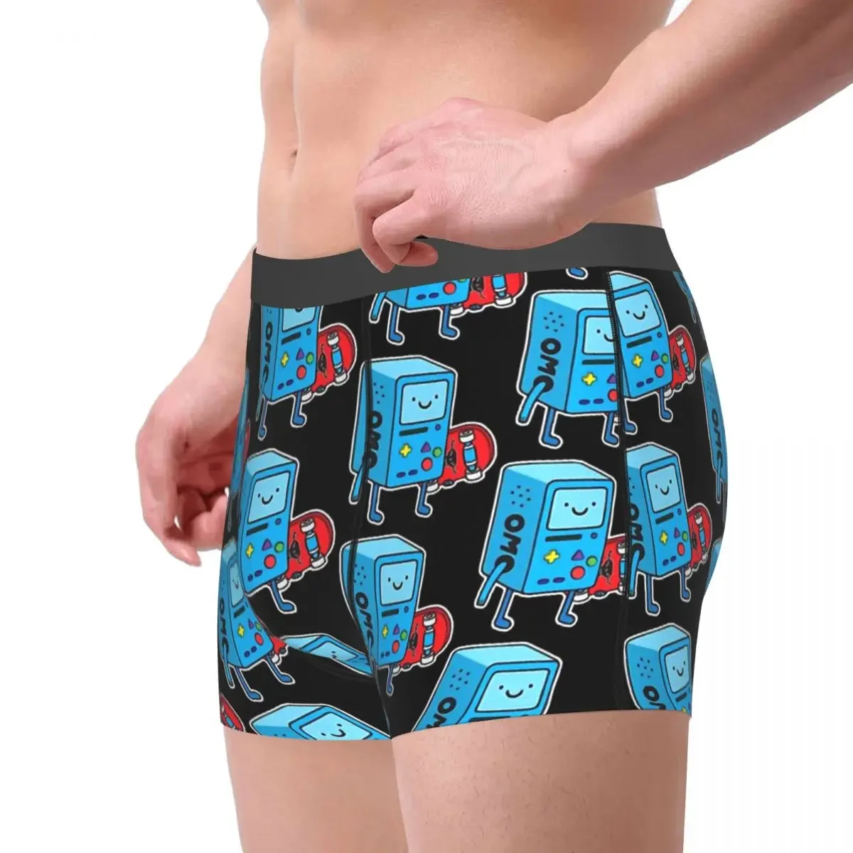 ألعاب متزلج وقت المغامرة فين جيك BMO الزاهي التلفزيون السروال أوم سراويل ملابس داخلية للرجال مريحة السراويل سراويل بوكسر #2