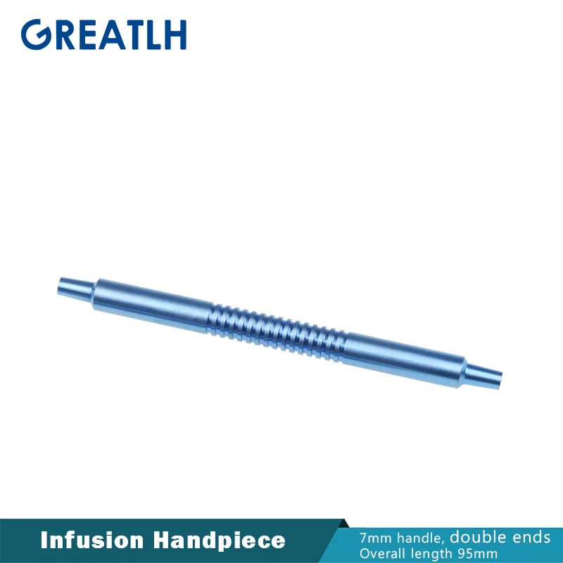 Ophthalmic Infusiong Handpiece Titanium Handle 9cm 9.5cm Eyelid Tools Ophthalmic Instruments